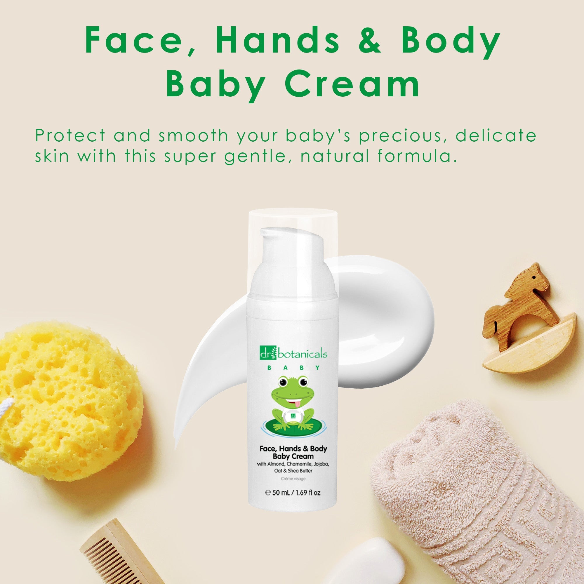 Baby Face, Hands & Body Baby Cream 50ml