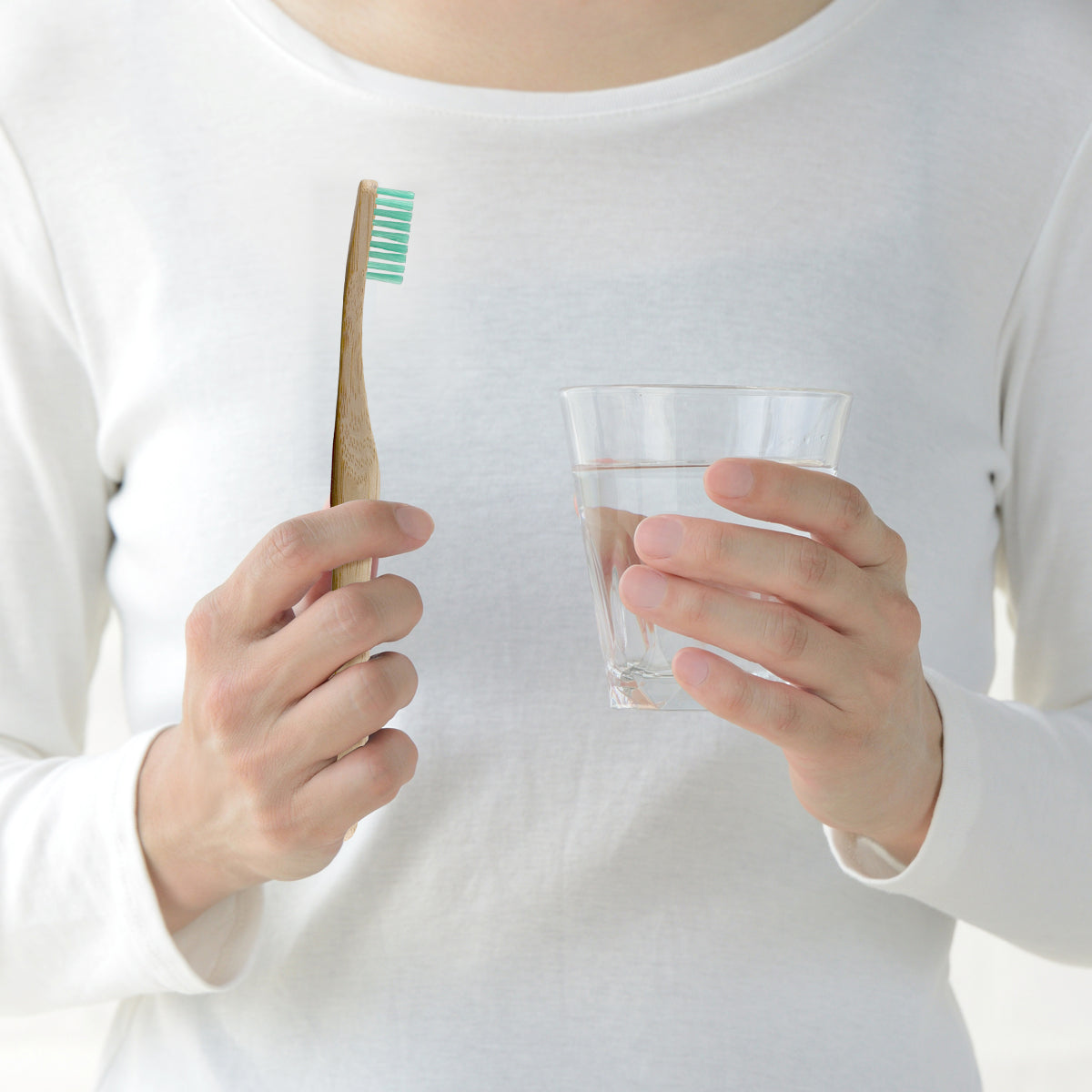 Bamboo Toothbrush Green