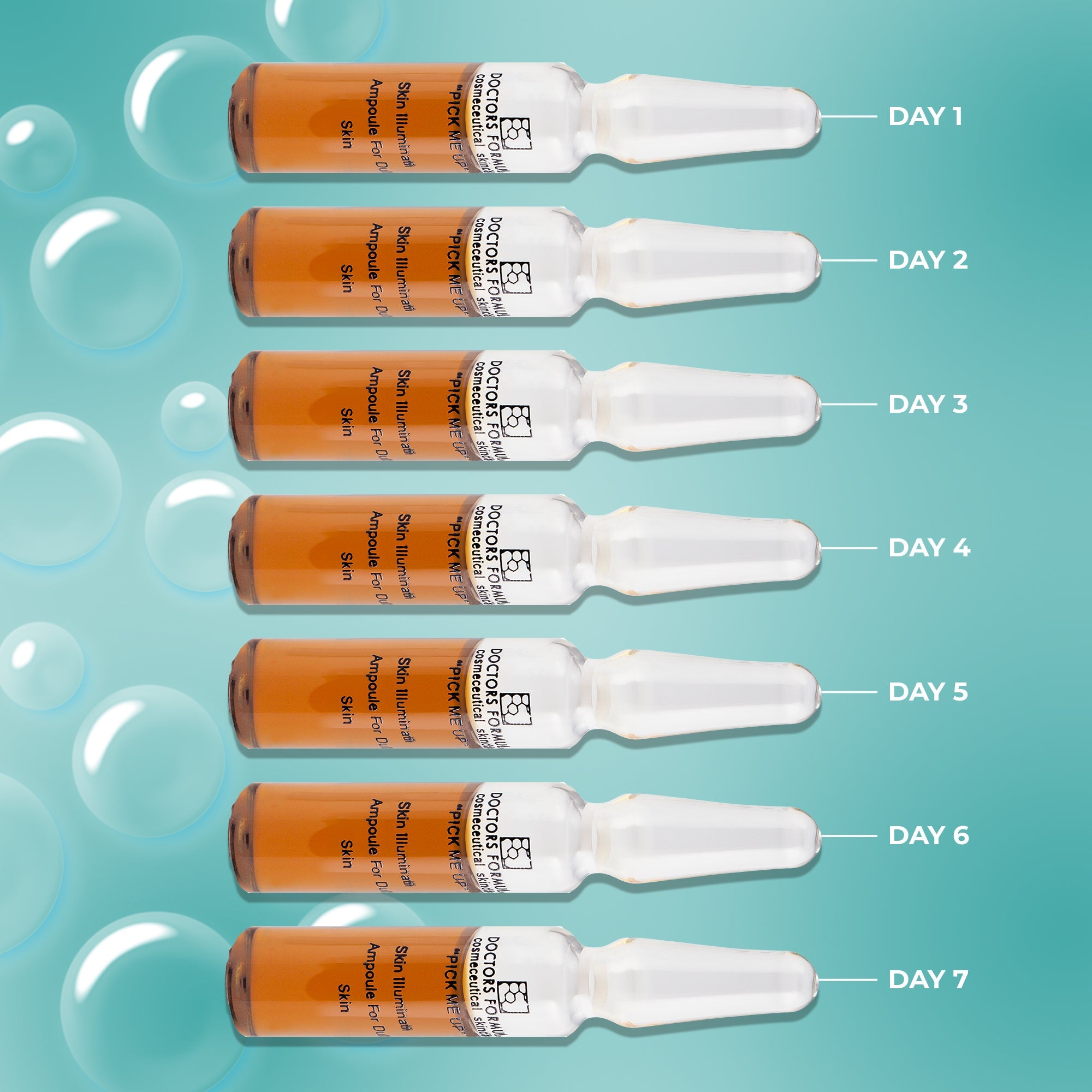 Doctors Formula Ampoules Full Plan 28 days - Pick Me Up