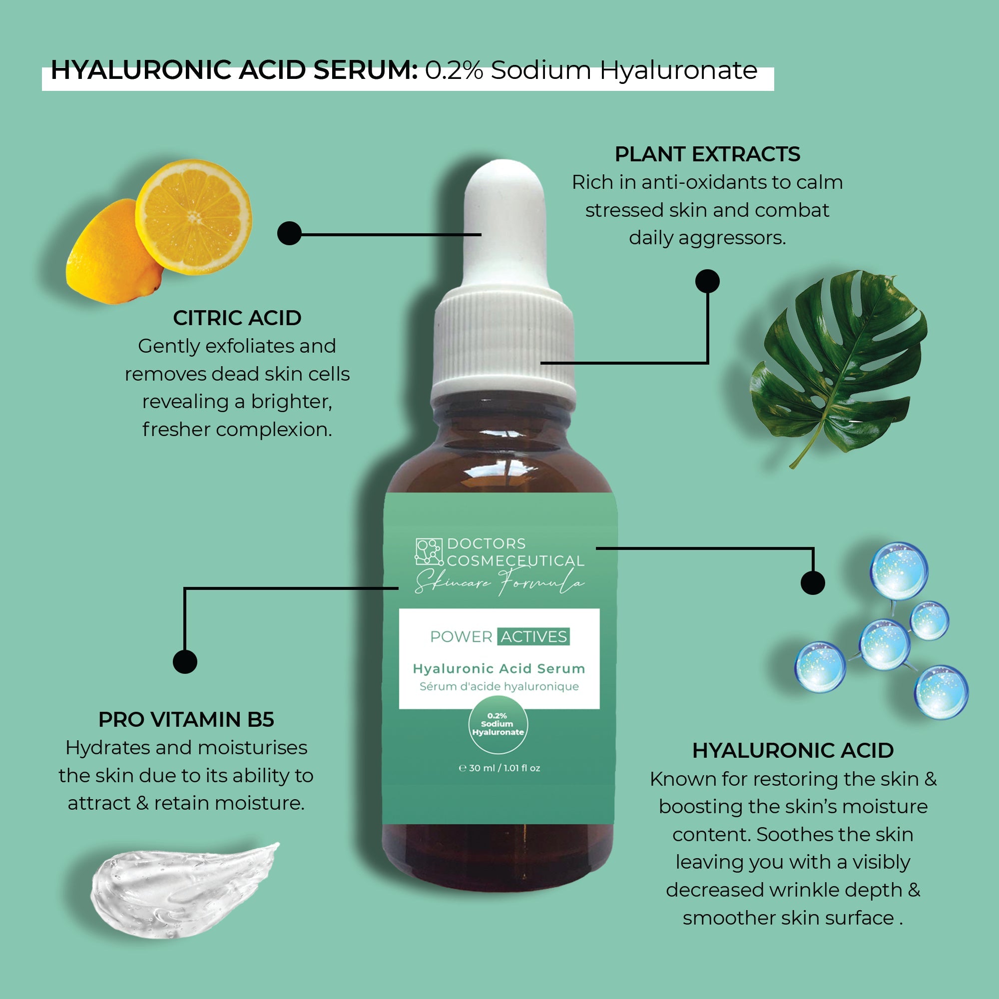 Hyaluronic Acid Serum 30ml