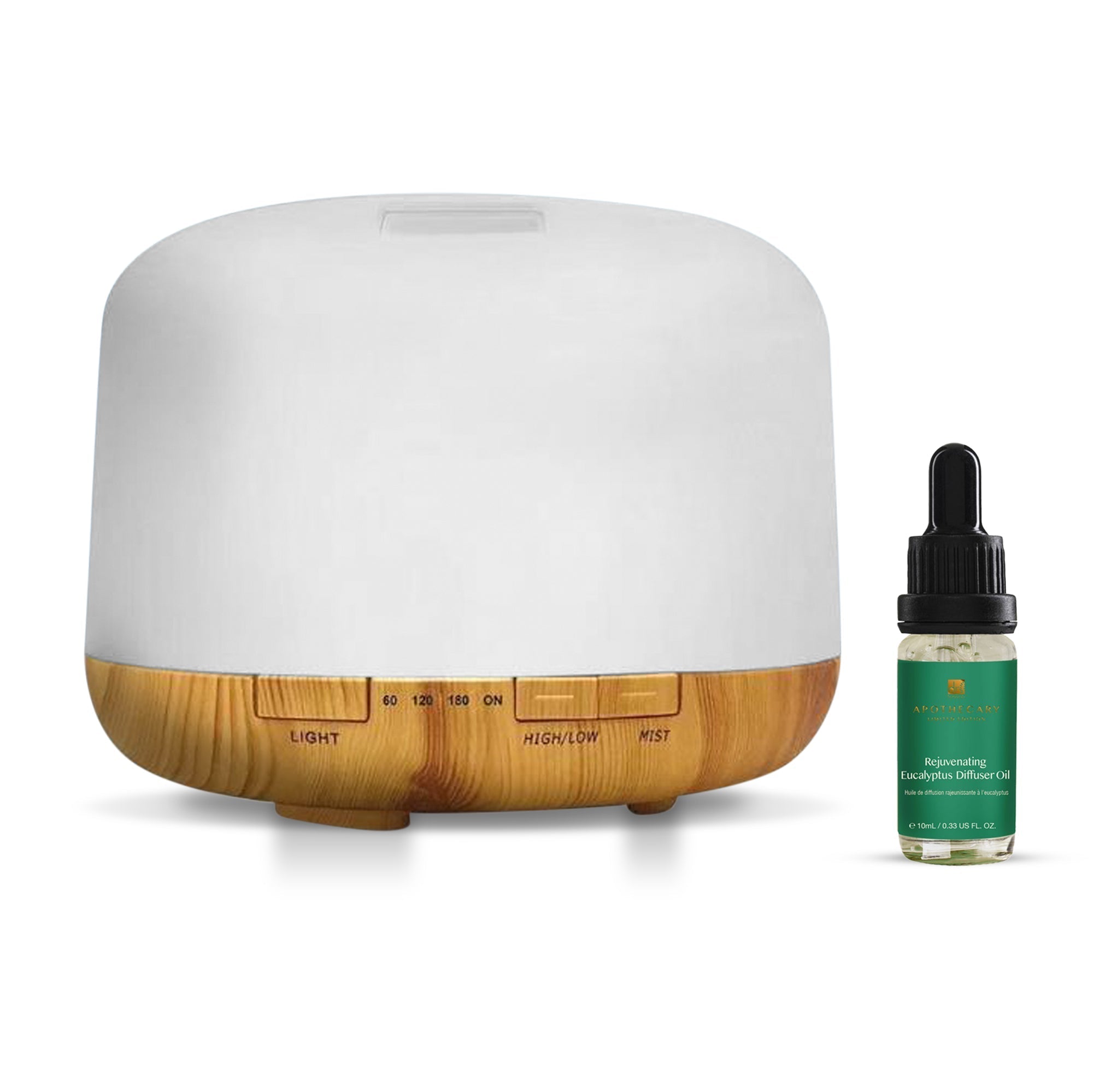 Dr Botanicals Premium 5 In 1 Aromatherapy Rejuvenating Eucalyptus Diffuser Kit