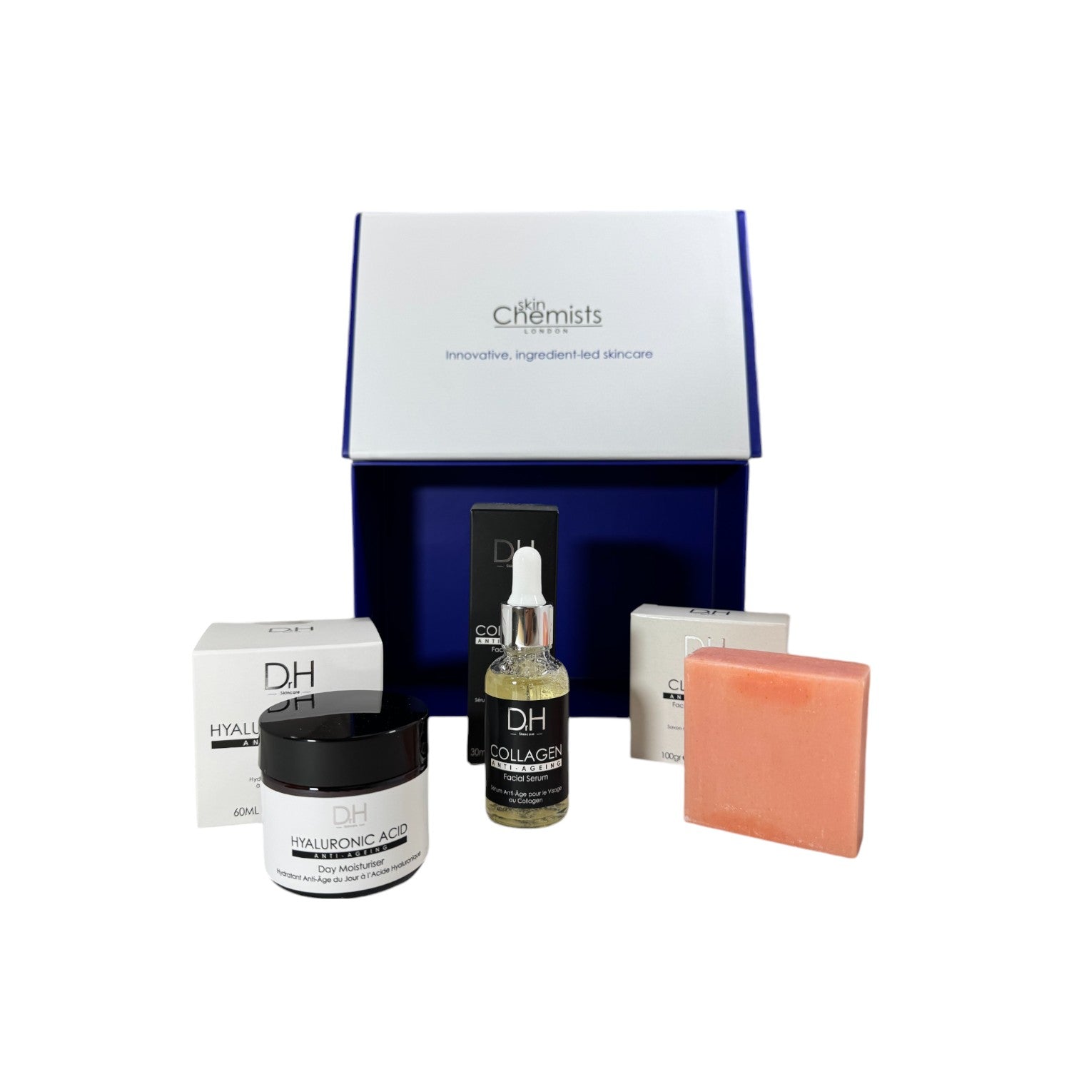 Dr H Collagen + Hyaluronic Acid Anti-Ageing Skincare Gift Set - skinChemists