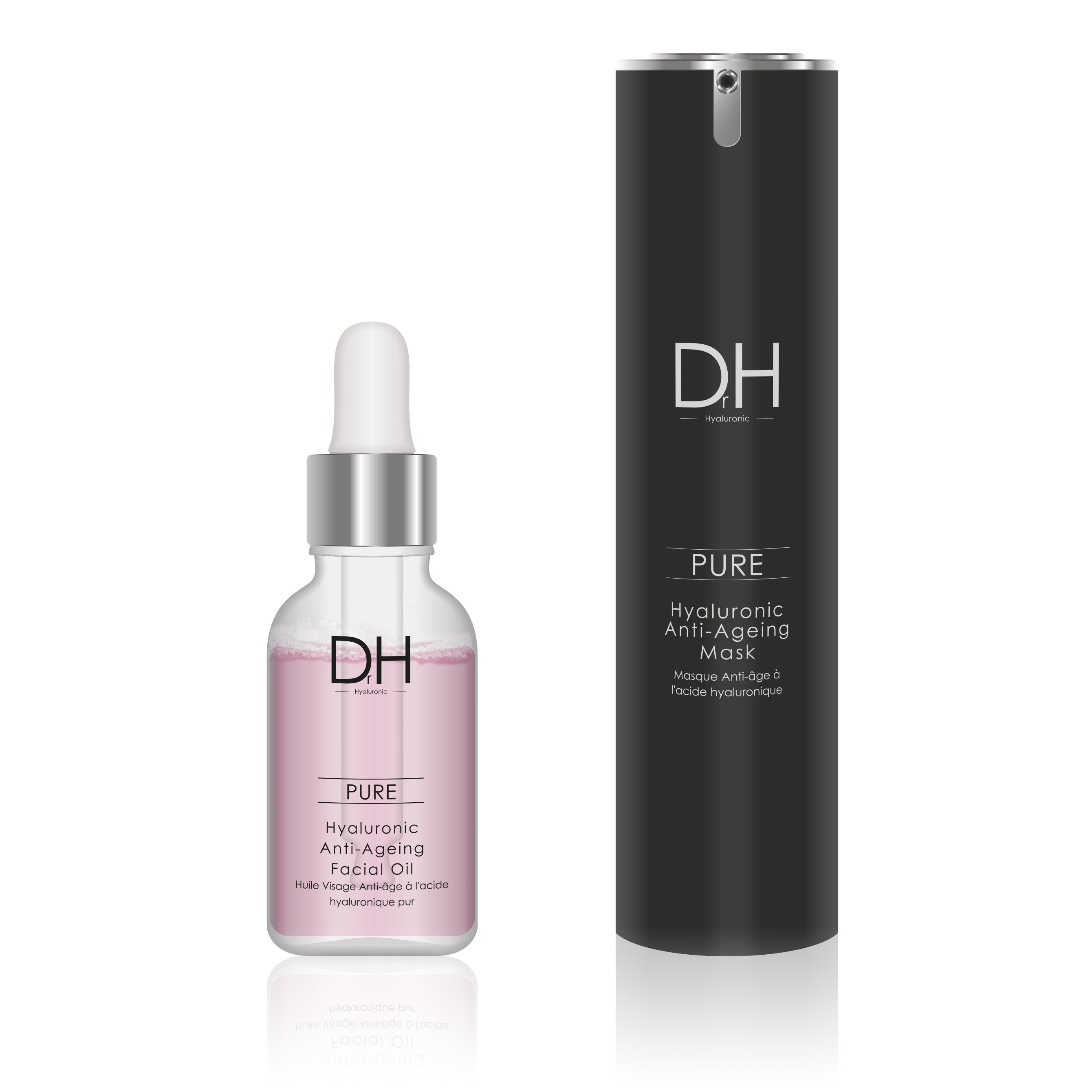 Hyaluronic Anti-Ageing Mask & Facial Oil Kit