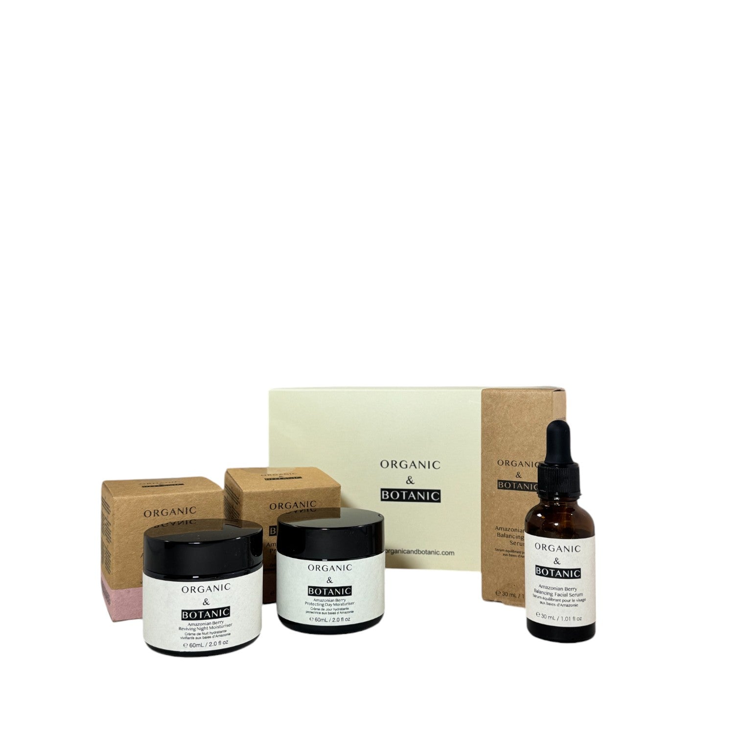 Organic & Botanic Amazonian Berry Anti-Ageing Skincare Christmas Gift Set