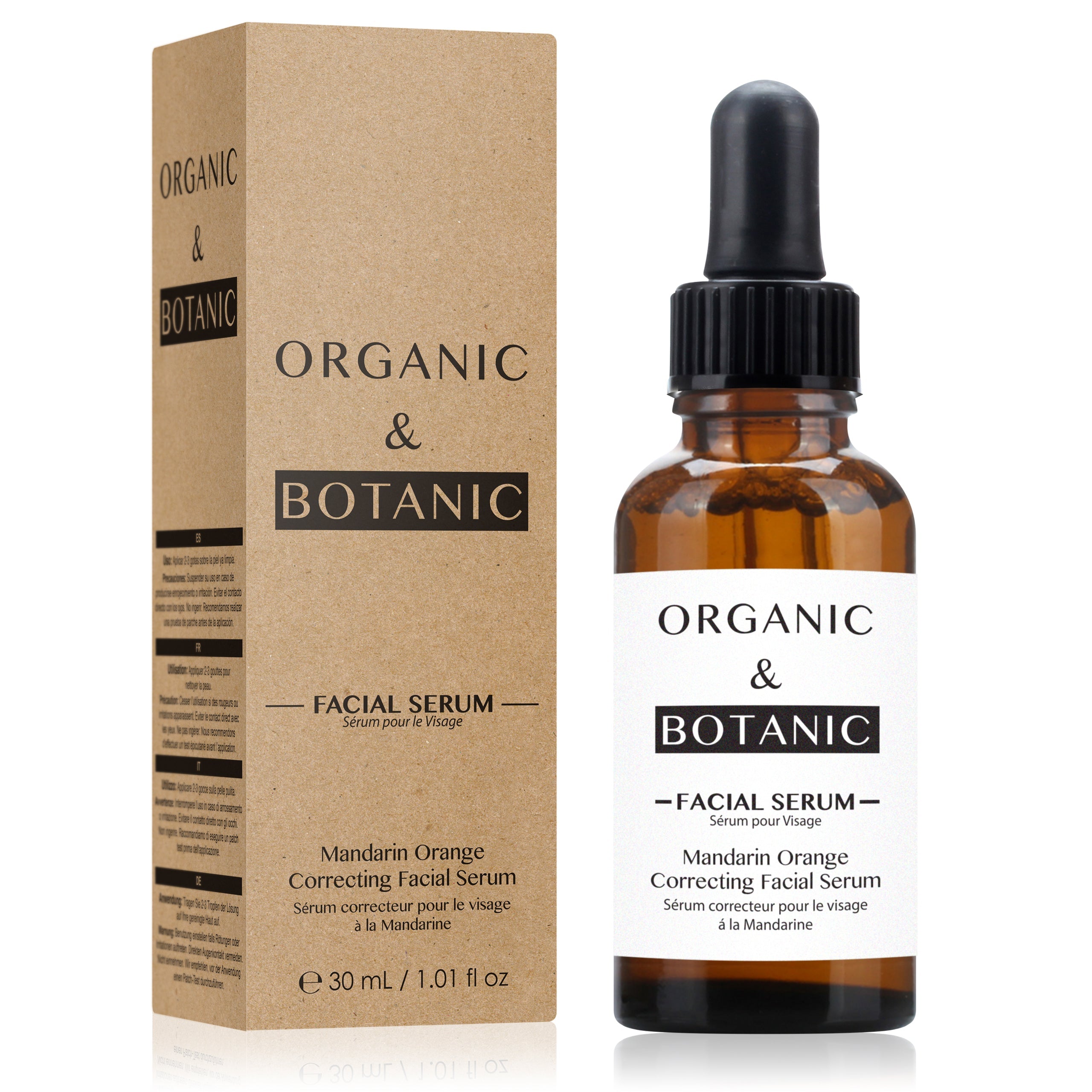 Mandarin Orange Restorative Eye Serum + Mandarin Orange Correcting Facial Serum