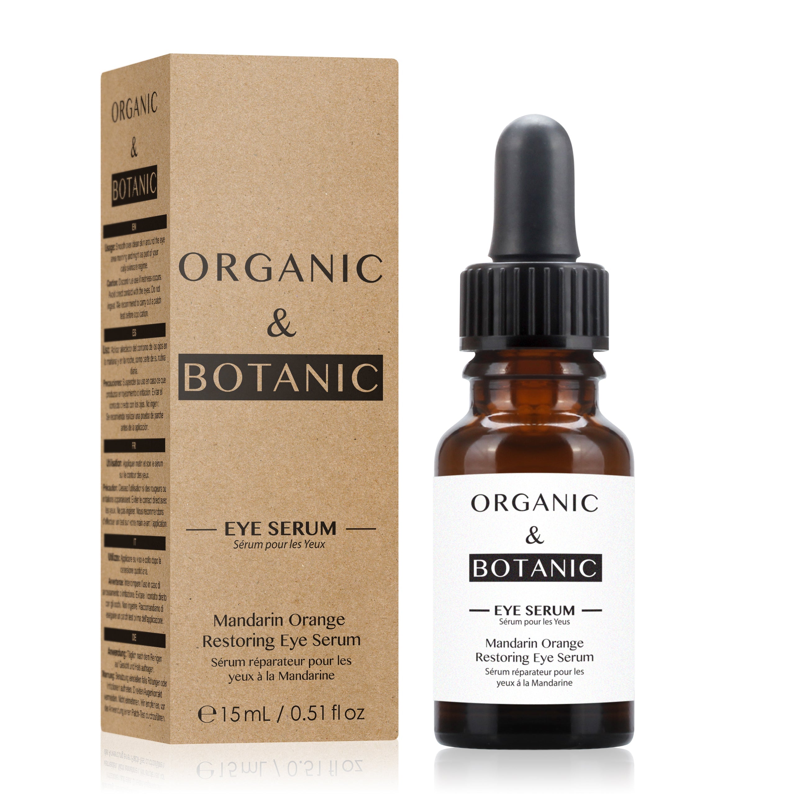 Mandarin Orange Restorative Eye Serum + Mandarin Orange Correcting Facial Serum