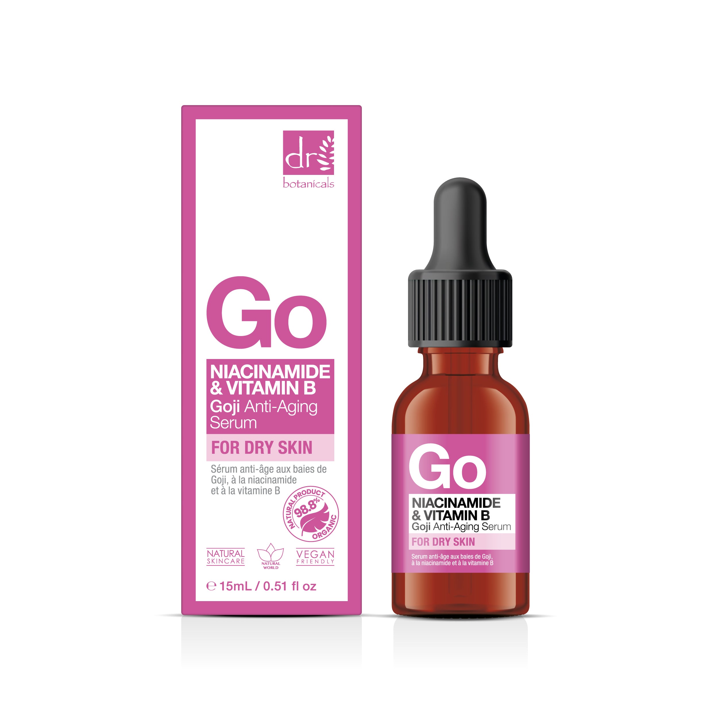 Niacinamide & Vitamin B Goji Anti-Aging Serum