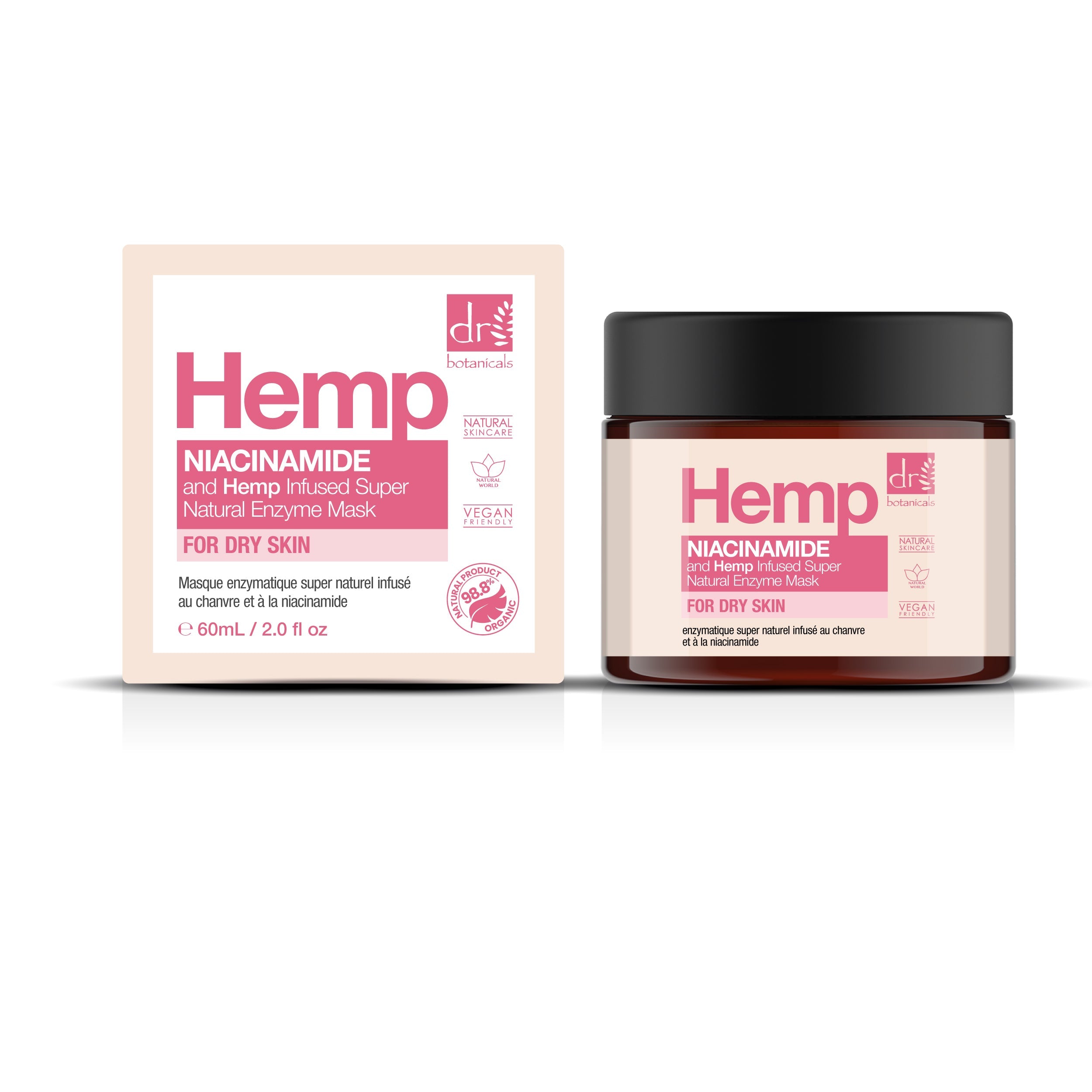 Niacinamide & Hemp Infused Super Natural Enzyme Mask