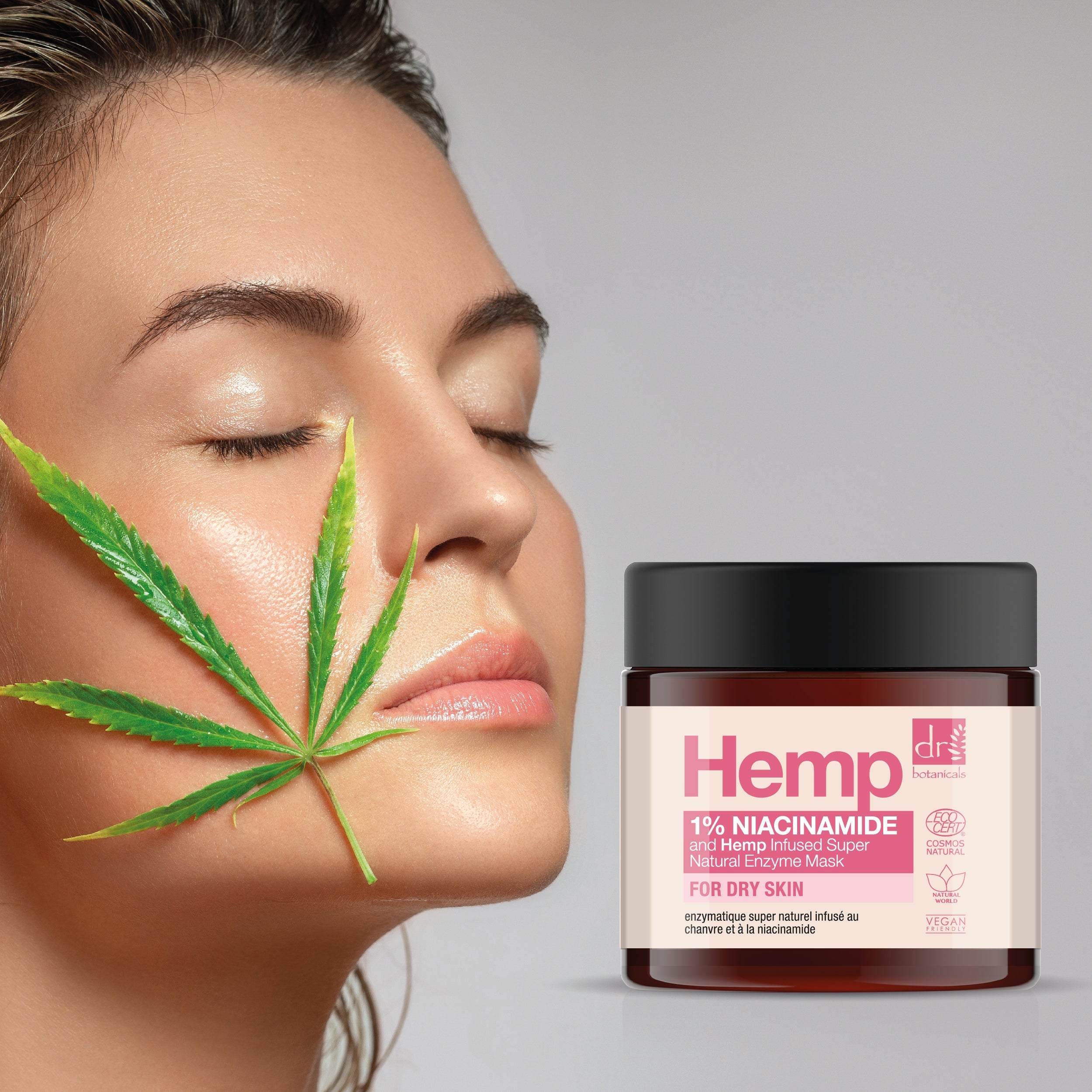 Niacinamide & Hemp Infused Super Natural Enzyme Mask