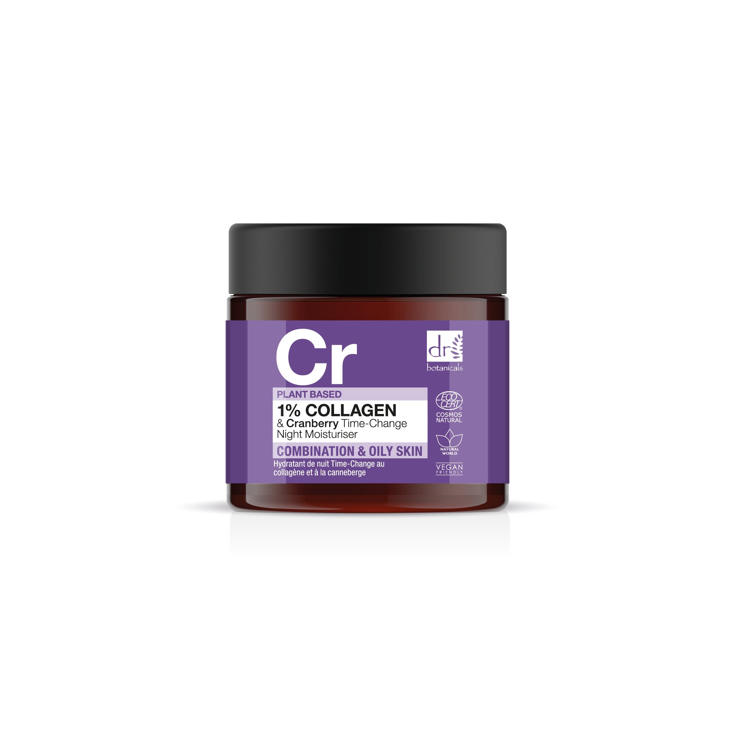 Plant-based Collagen & Cranberry Time-Change Night Moisturiser