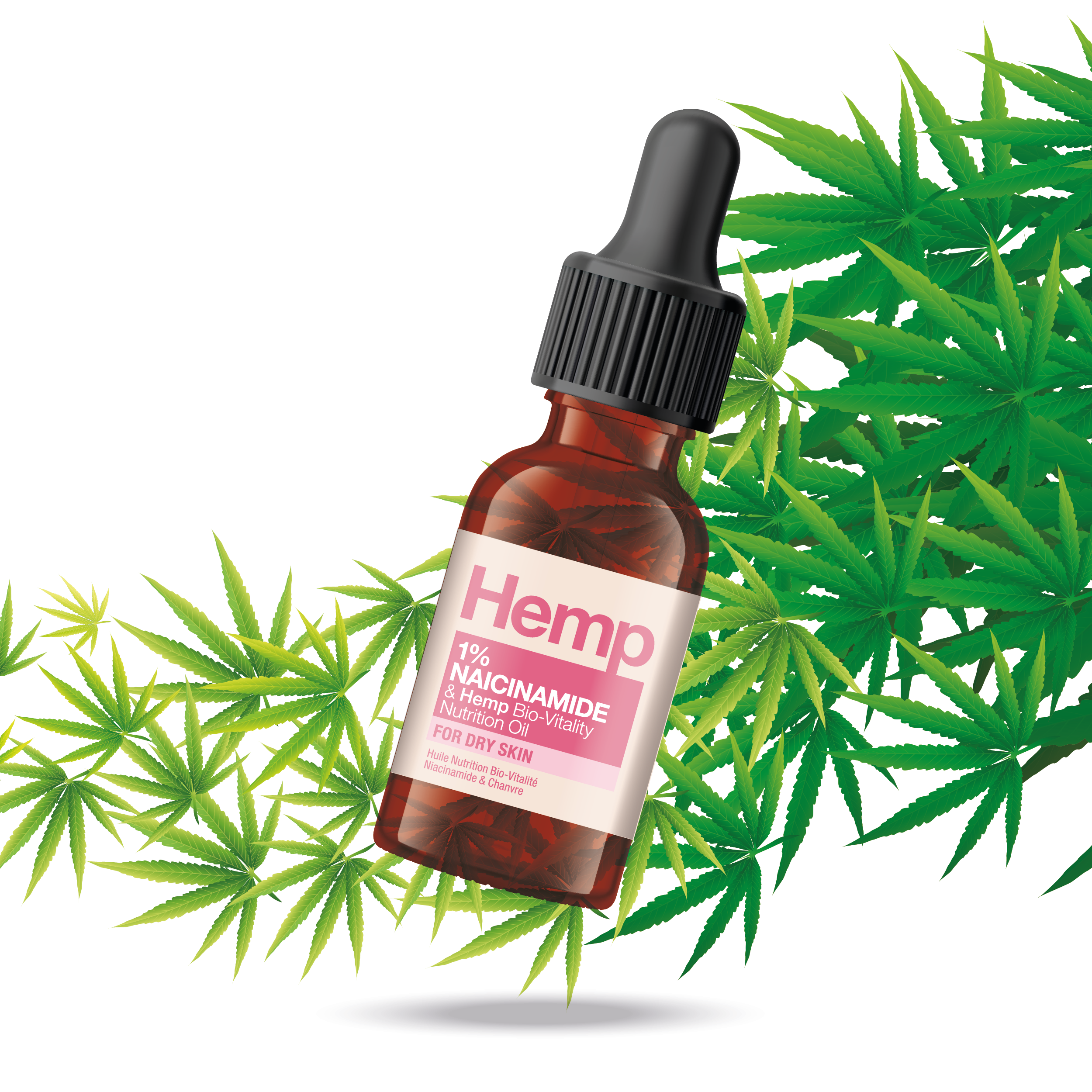 Niacinamide & Hemp Bio-Vitality Facial Nutrition Oil