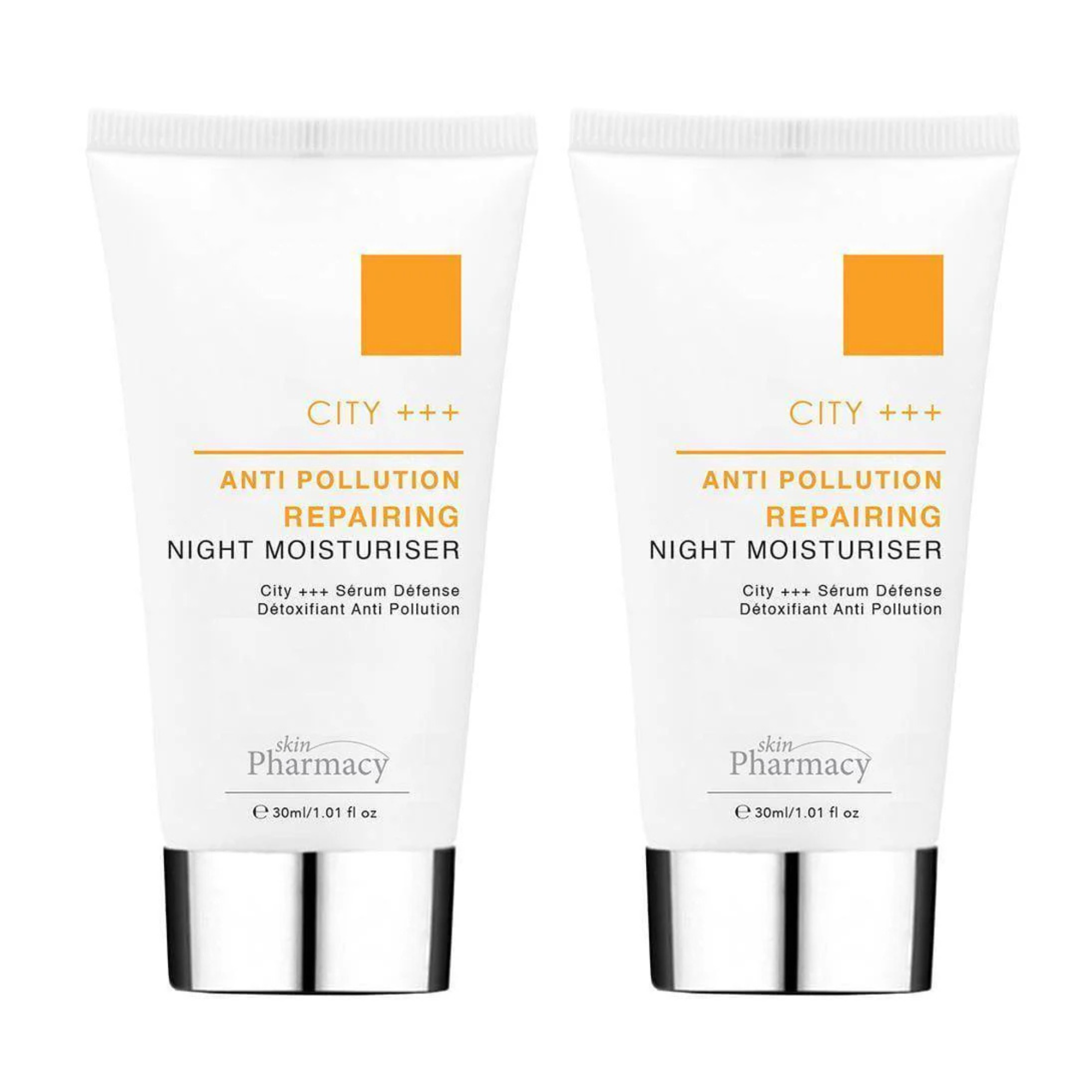 skinPharmacy City +++ Anti-Pollution Repairing Night Moisturiser 30ml Twin Value Savings Pack - skinChemists