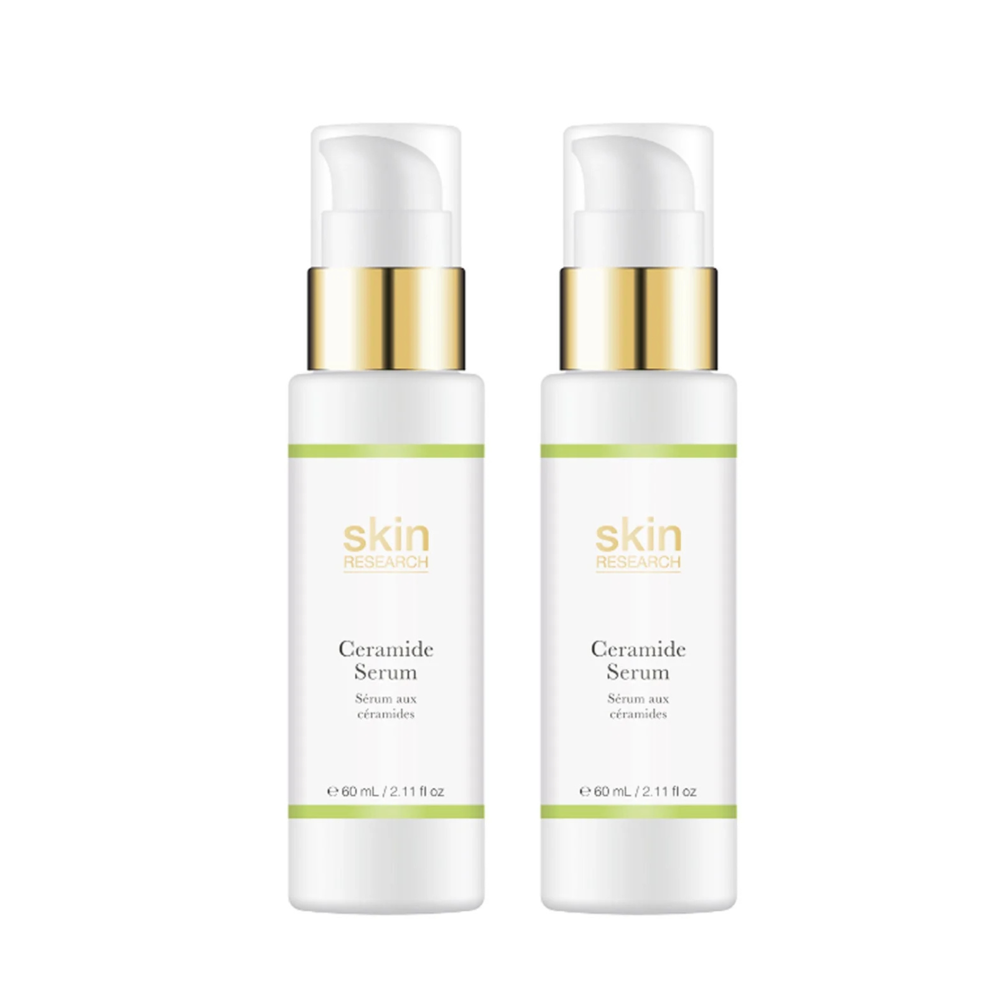 Skin Research Ceramide Serum 60ml Twin Value Savings Pack - skinChemists