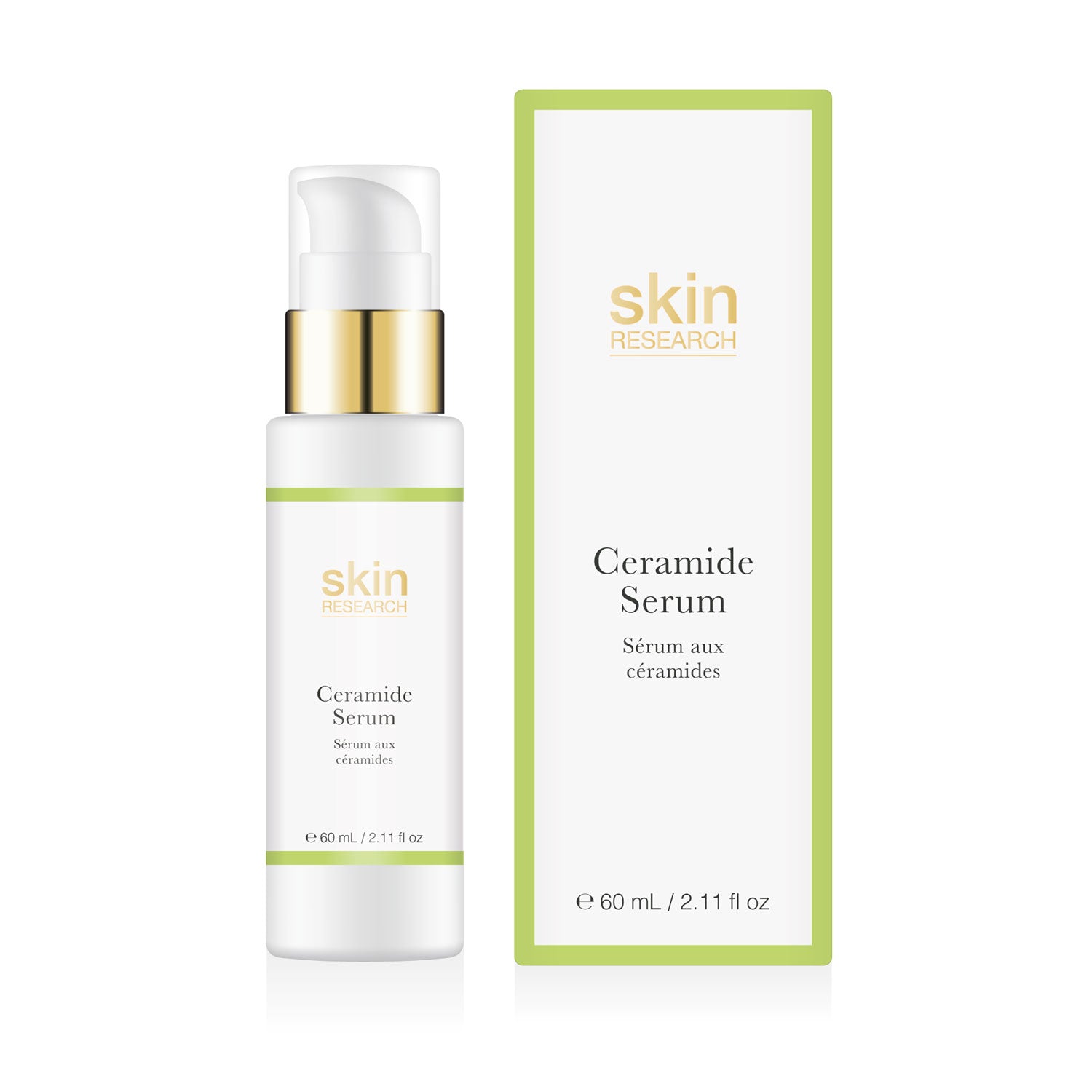 Skin Research Ceramide Serum 60ml Twin Value Savings Pack - skinChemists