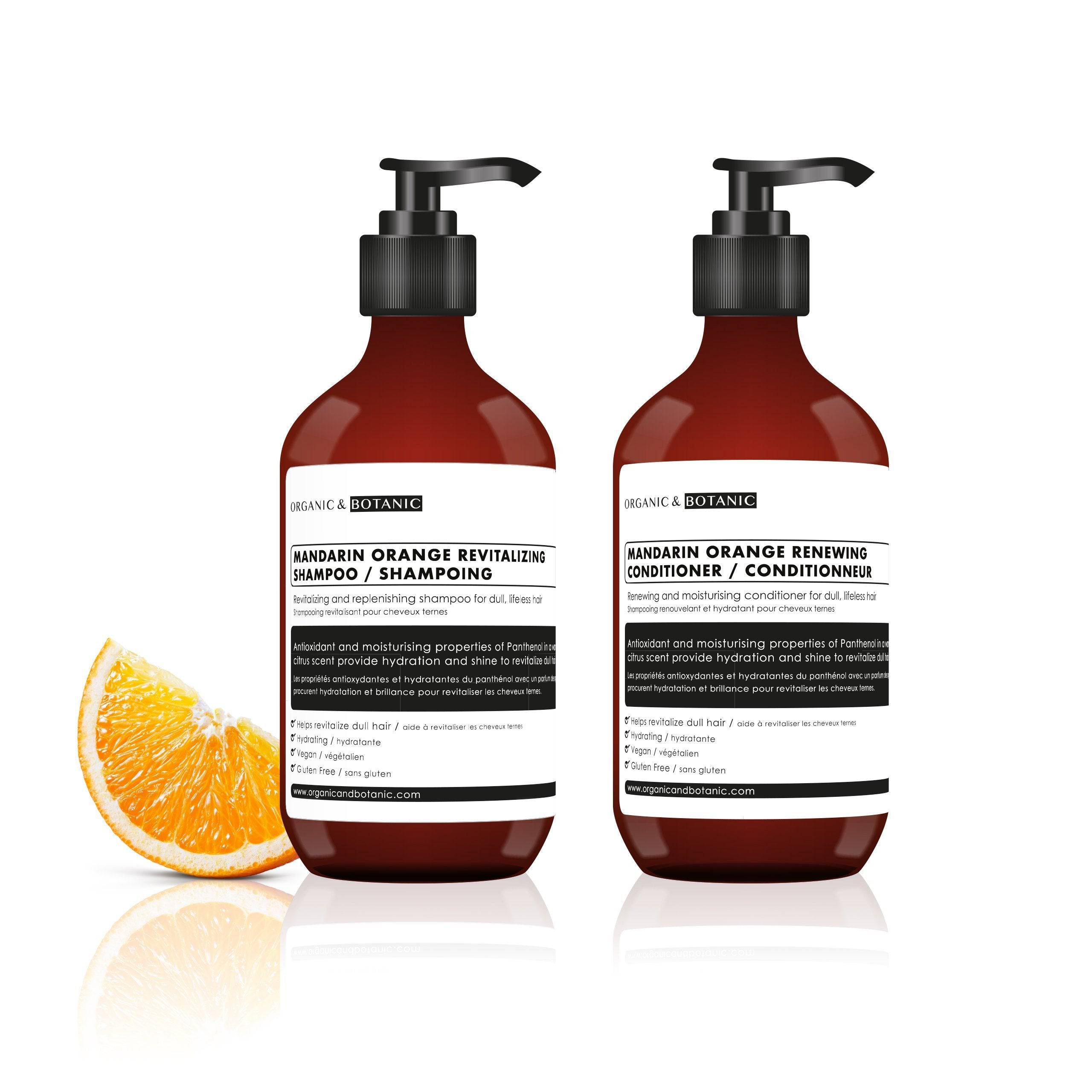 Mandarin Orange Nourishing Shampoo & Conditioner Kit