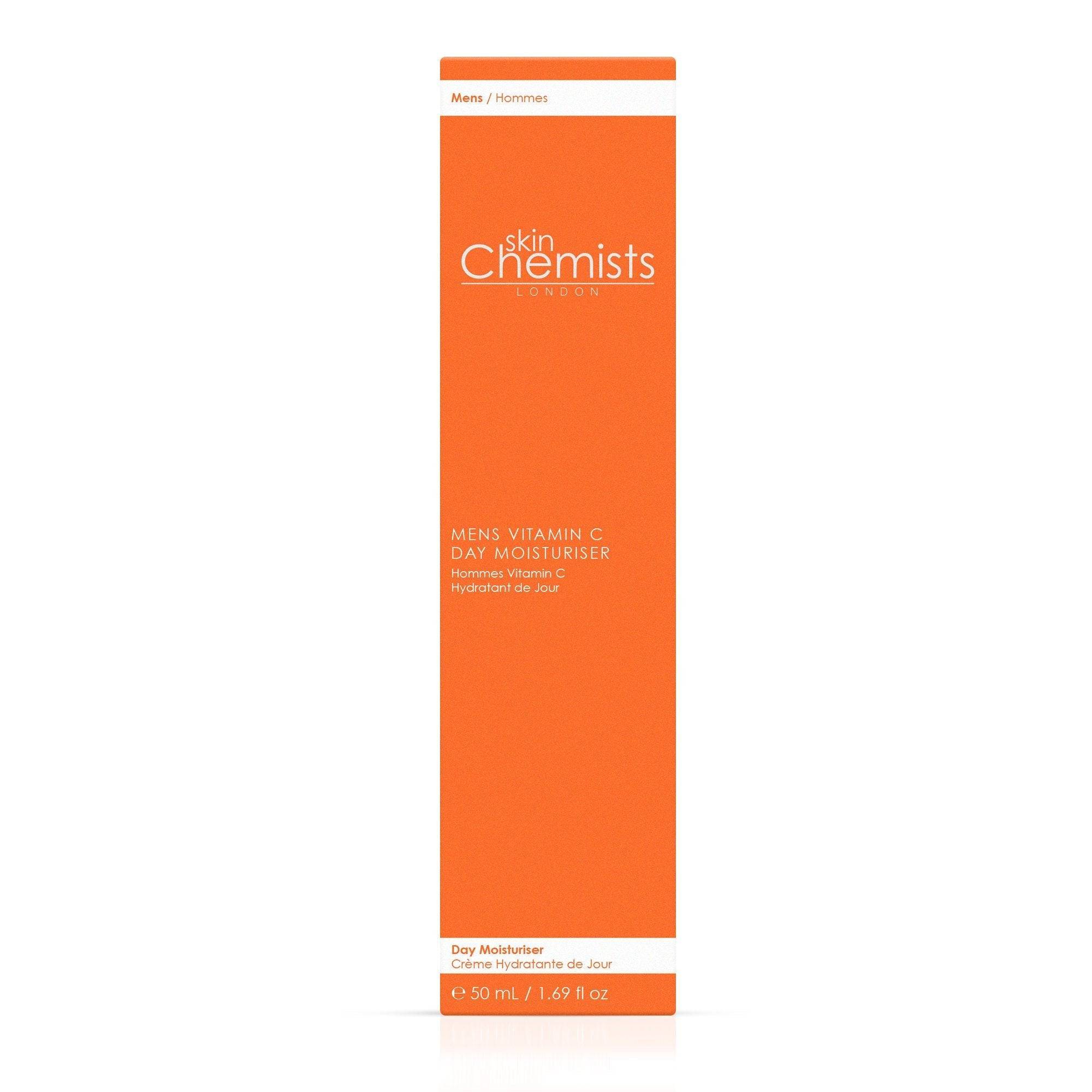 skinChemists Men's Vitamin C Day Moisturiser 50ml Twin Value Savings Pack - skinChemists