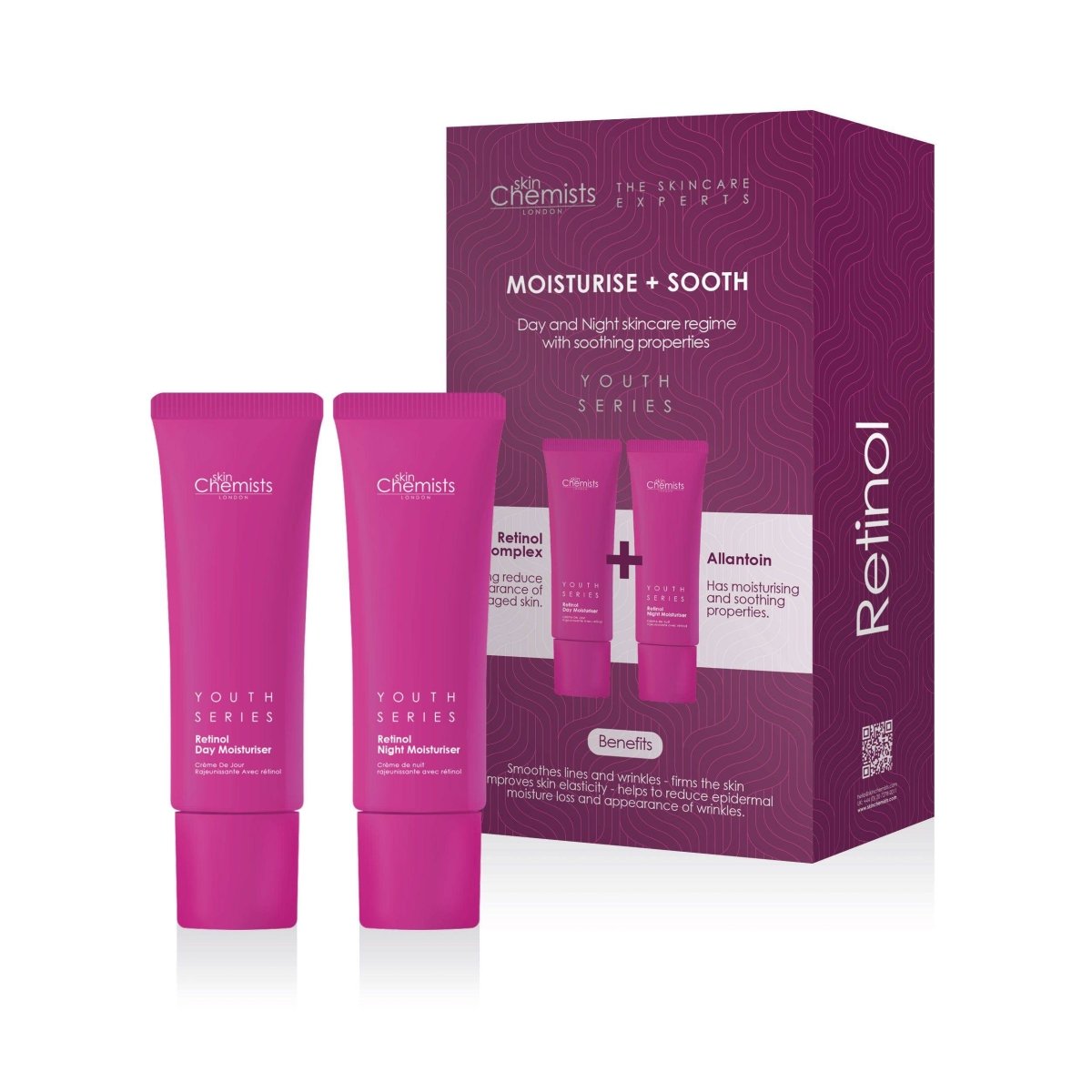 Retinol Moisturise & Sooth Kit - skinChemists