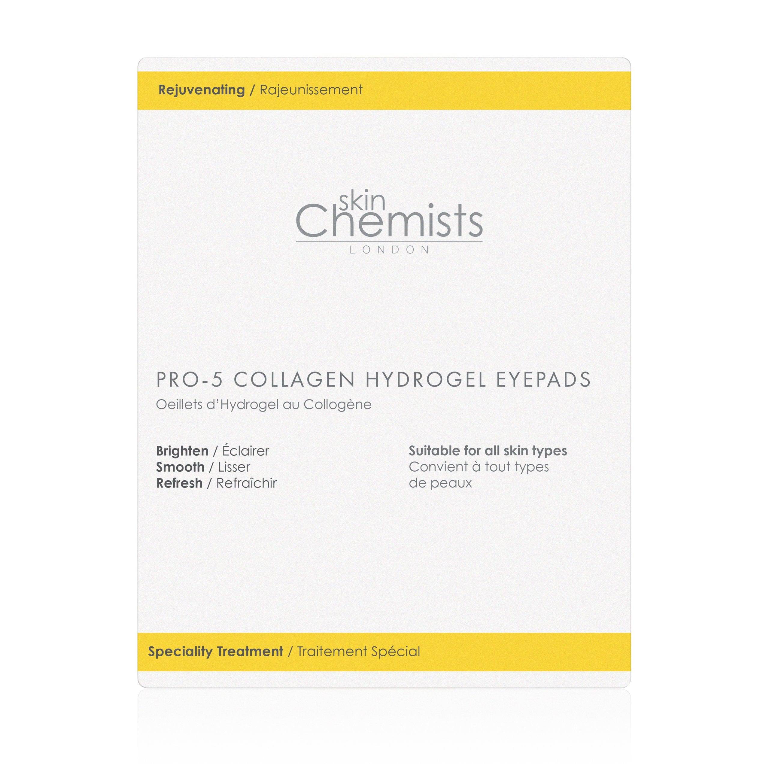 Pro-5 Collagen HydroGel Eye Pads 5 x 2 Pads - skinChemists