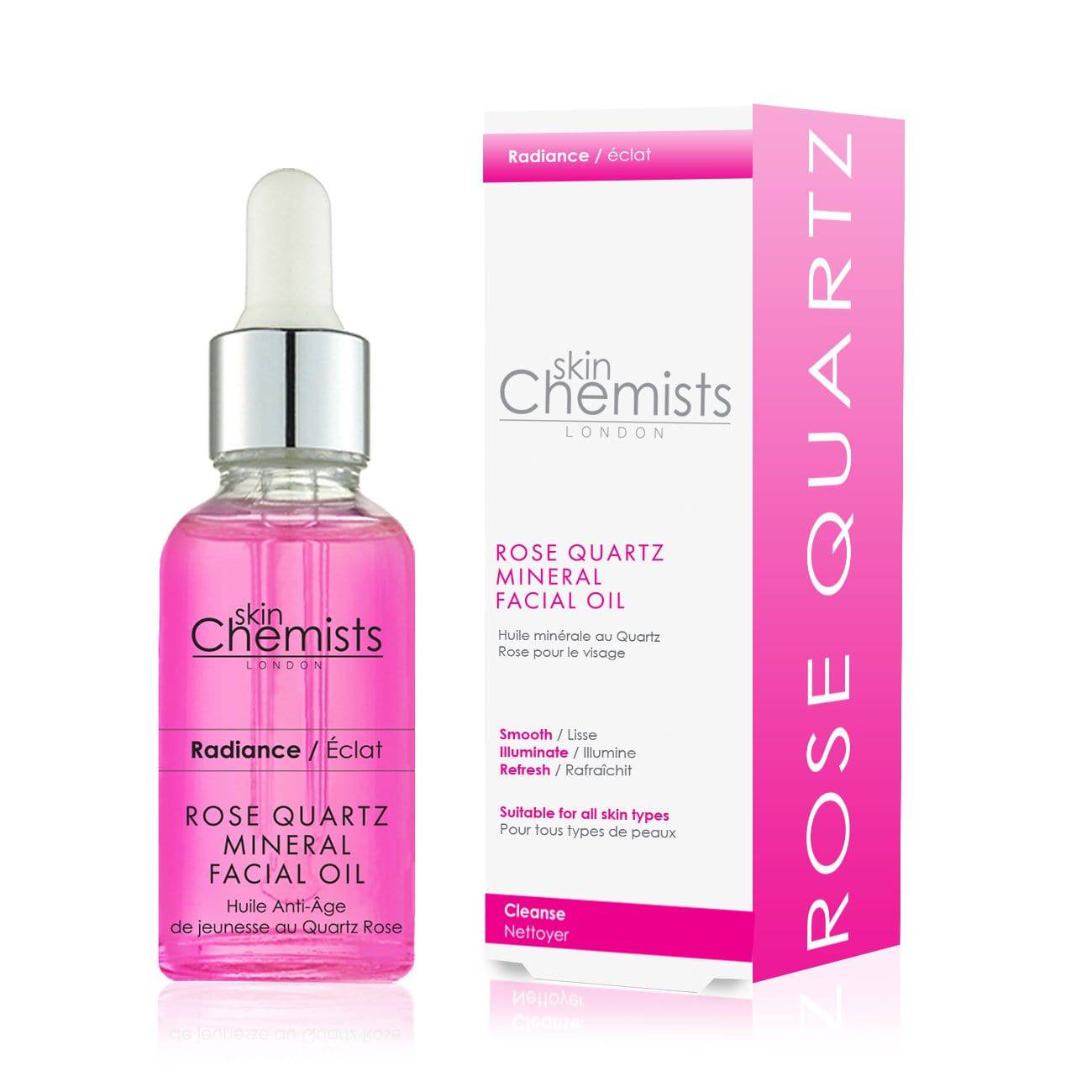 Rose Quartz Mineral Facial Oil - skinChemists